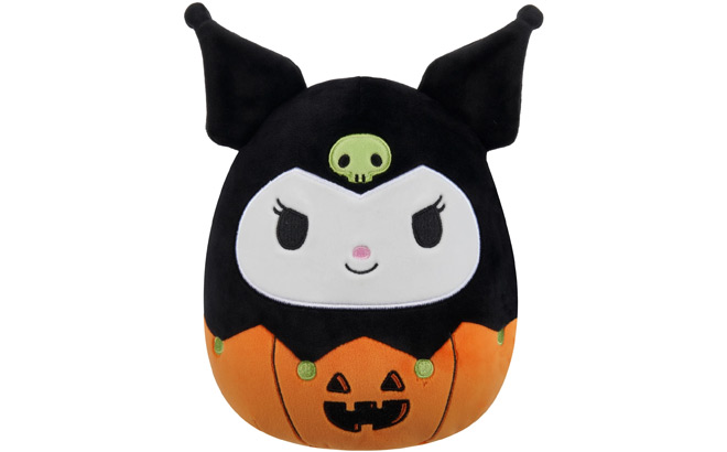 Squishmallows Official 8 inch Hello Kitty Kuromi Pumpkin