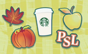 Starbucks Fall Stickers