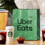 Starbucks Order via Uber Eats