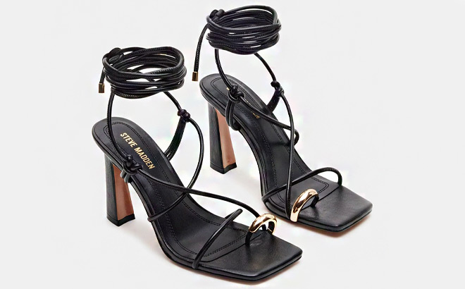 Steve Madden Karma Black Heels