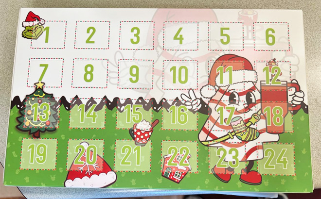 Straw Toppers Advent Calendar