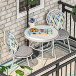 Style Selections Clearwater 3 Piece Gray Bistro Patio Dining Set