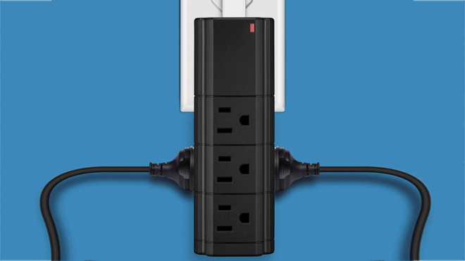 Surge Protector 2 Pack Black