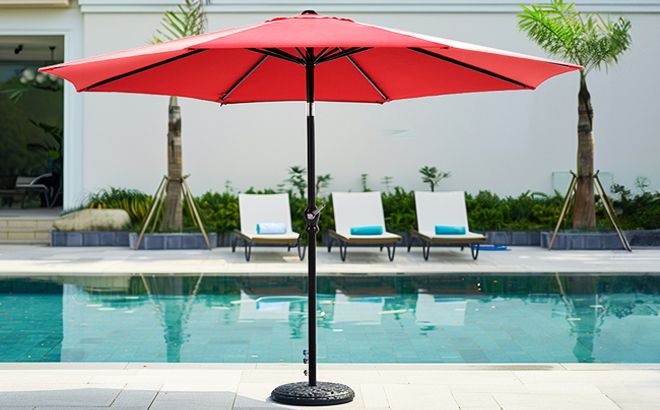 Sweetcrispy 9 feet Patio Umbrella