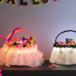 Target Light Up Halloween Pails with a Skeleton Figure