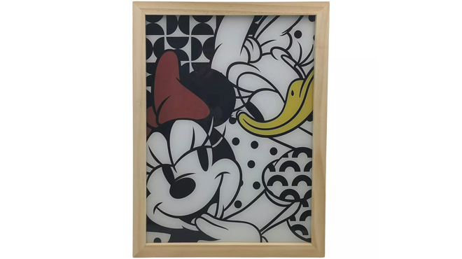 The Big One Disneys Minnie Mouse Wood Framed Wall Decor