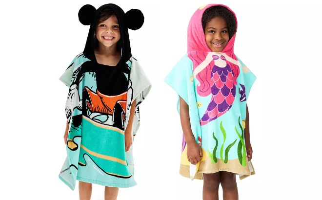 The Big One Hooded Towel Ponchos