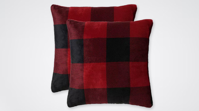 The Big One Printed Plush Throw Pillow Set 2 Pack