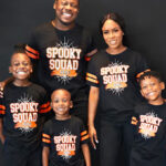 The Childrens Place Family Glow Spooky Squad Graphic Tees