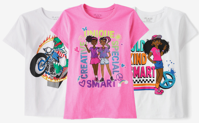 The Childrens Place Graphic Tees