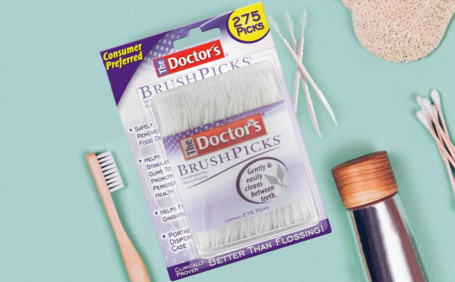 The Doctors BrushPicks 275 Count Interdental Toothpicks