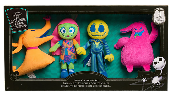 The Nightmare Before Christmas 4 Piece Plush Set