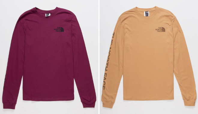 The North Face Hit Mens Long Sleeve Tees