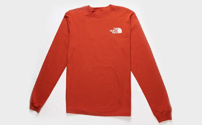 The North Face Mens Long Sleeve Tee