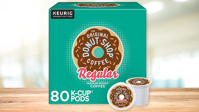 The Original Donut Shop Medium Roast K Cup Pods 80 Count