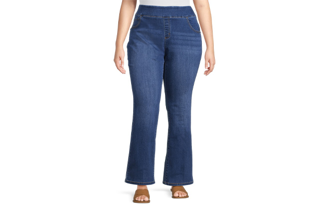 The Pioneer Woman Pull On Embroidered Bootcut Jeans