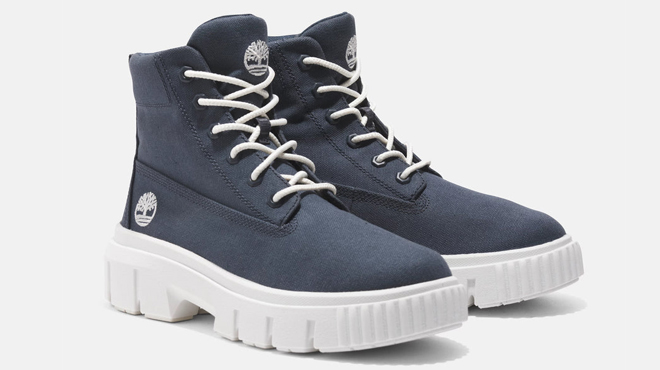 Timberland Womens Greyfield Canvas Boots