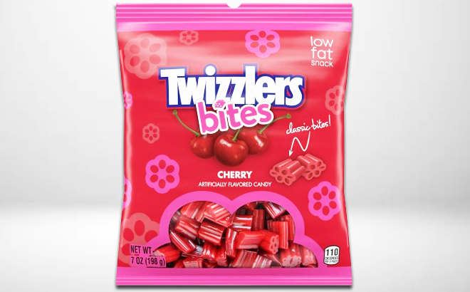 Twizzlers Bites Cherry Candy Bags 12 Count