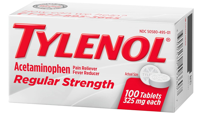 Tylenol Regular Strength Tablets 100 ct