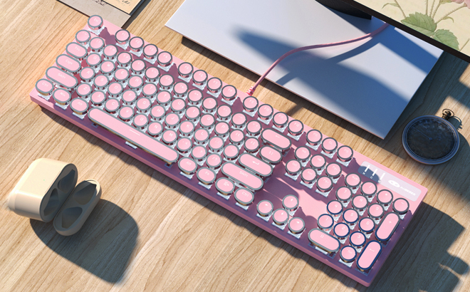 Typewriter Mechanical Gaming Keyboard