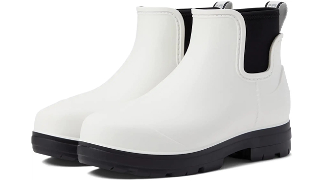 UGG Womens Droplet Boots in White Color