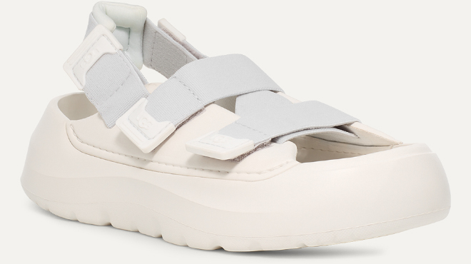 UGG Womens Stratus Sandal in White Color