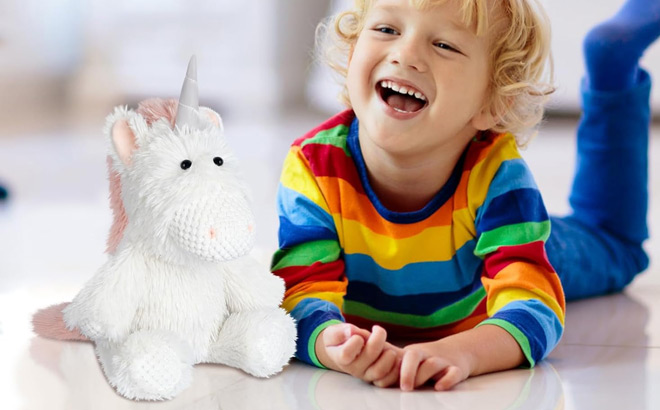 Unicorn Coolable and Heatable Stuffed Animal