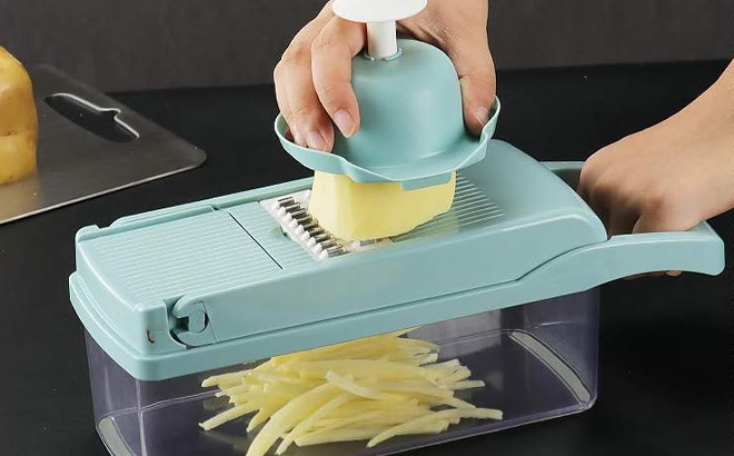 Vegetable Chopper on the Table