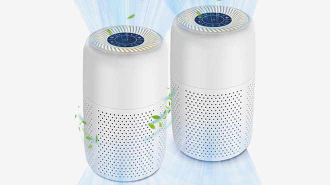 Vhoiu HEPA Air Purifier 2 Pack