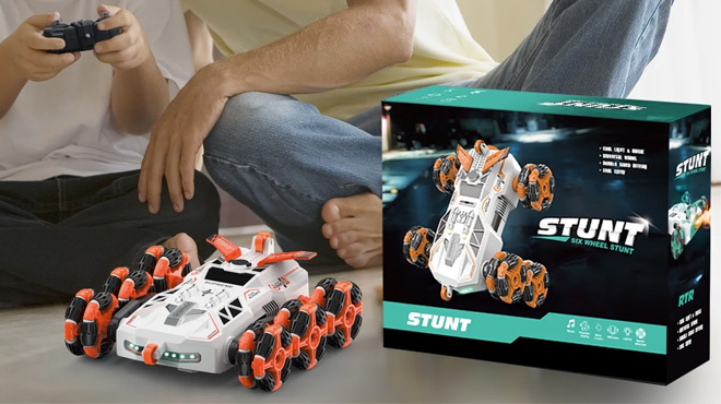 Vilinice Remote Control Transforming Stunt Car