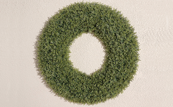 Wicker Park Faux Cedar Wreath