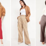 Women Wearing Various Styles of Old Navy Pants