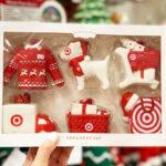 Wondershop 6 Piece Target Cheramic Christmas Tree Ornament