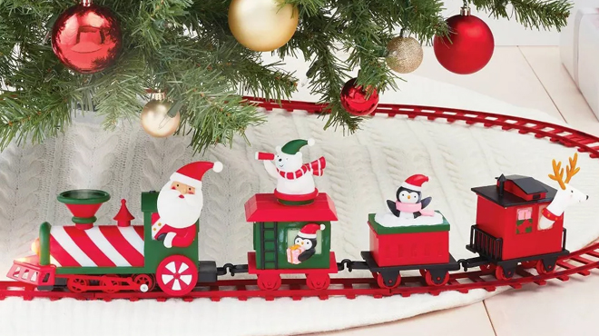 Wondershop Animated Christmas Train and Track Set