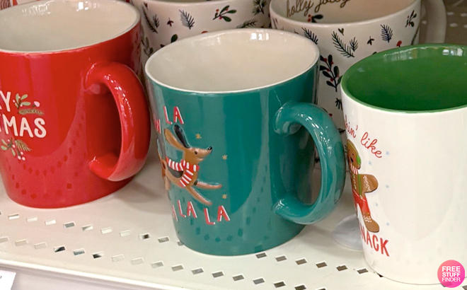 Wondershop Christmas Paw La la la Mug