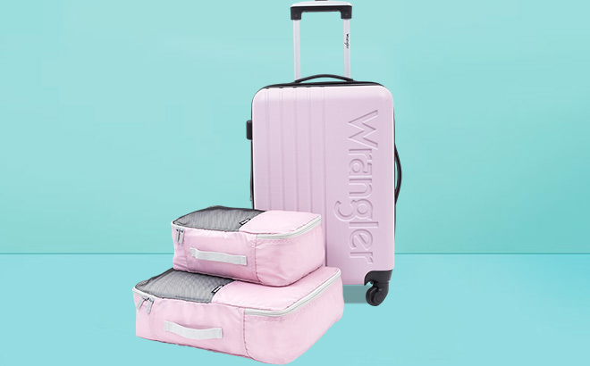 Wrangler 3 Piece Luggage Set