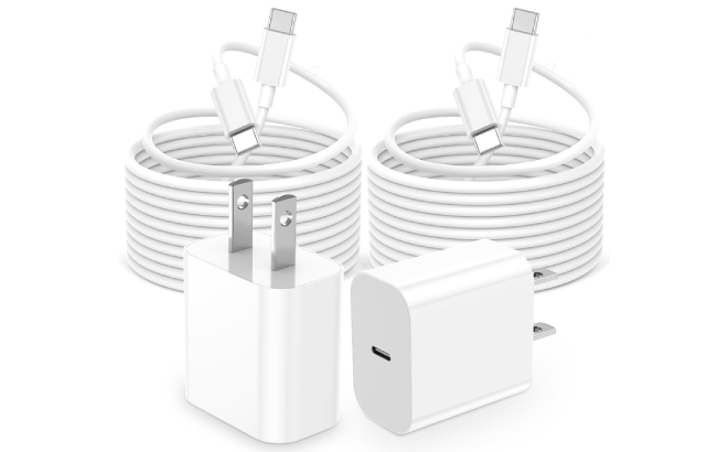 iPhone USB C Fast Charger 2-Pack