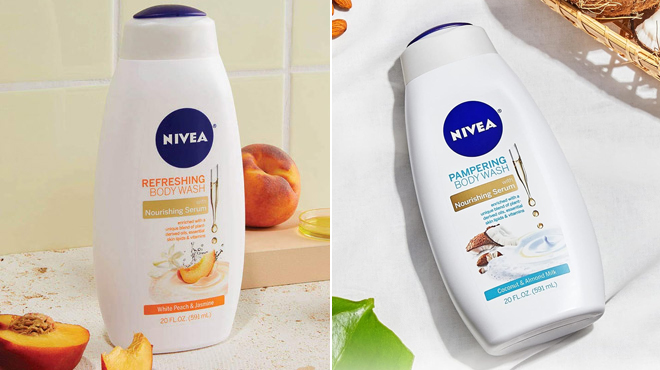 nivea body wash