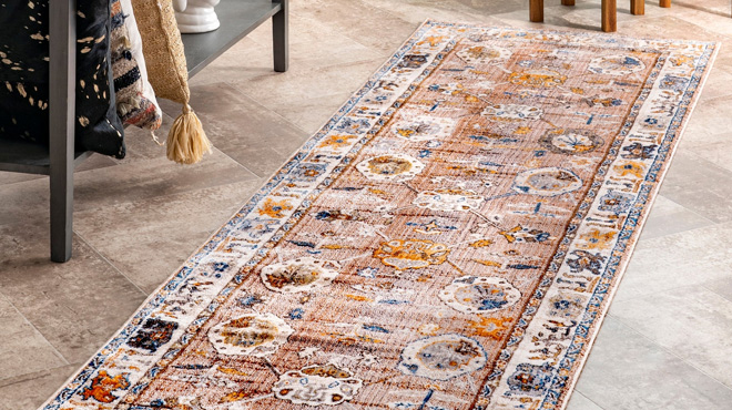 nuLOOM Vintage Brandi Floral Area Rug