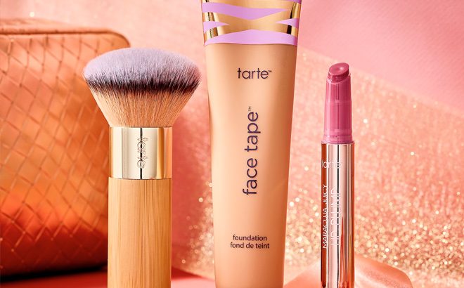 tarte Super Size Face Tape Foundation 3 Pc Kit with Bag