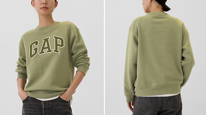 GAP Factory Womens Logo Sweatshirt