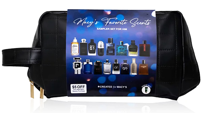 18 Piece Fragrance Sampler Set For Him