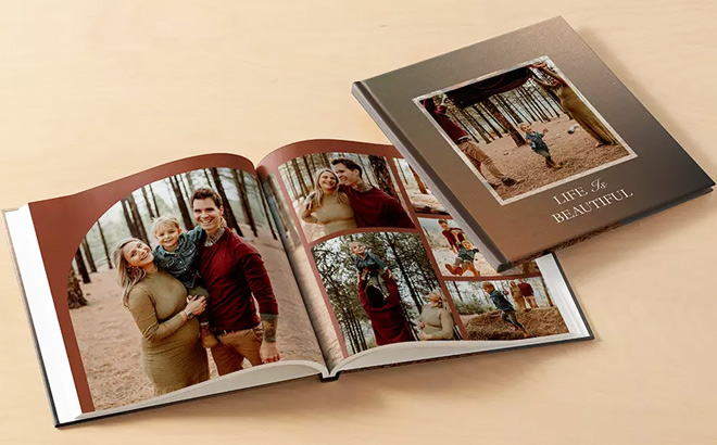 2 Shutterfly Hard Cover 20 Page Photo Books