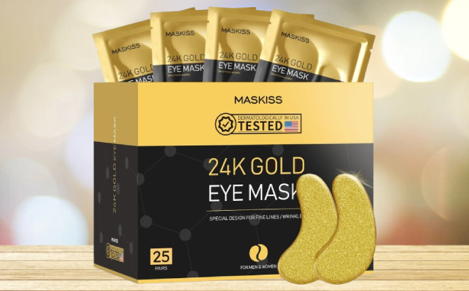 24K Gold Eye Masks