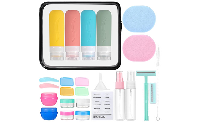 26 Piece Travel Essentials Set