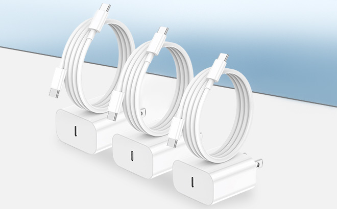 3 Pack iPhone Chargers