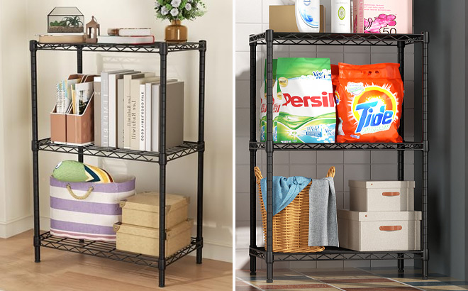 3 Shelves Storage Shelving Unit