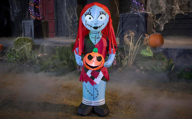 3.5-Foot Inflatable LED Vampire Sally