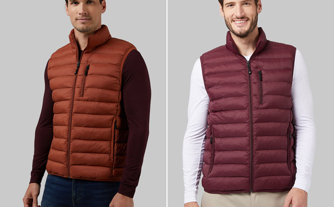 32 Degree Mens Lightweight Poly Fill Packable Vest