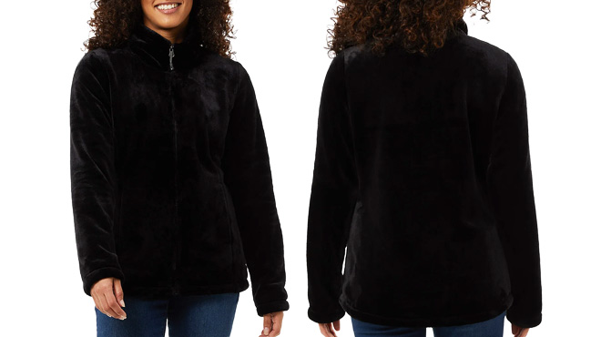 32 Degrees Ladies Plush Jacket